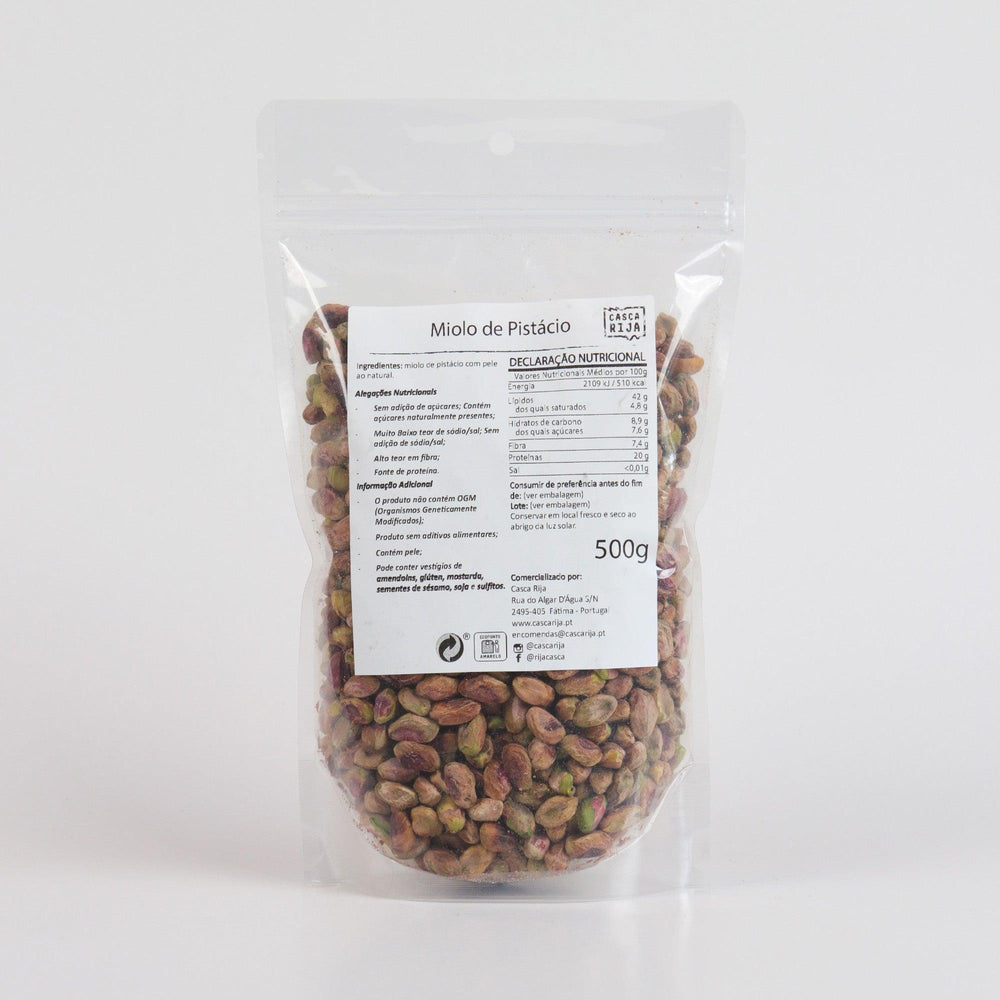 
                  
                    Miolo de Pistácio Com Pele ao Natural 500 g - Casca Rija
                  
                