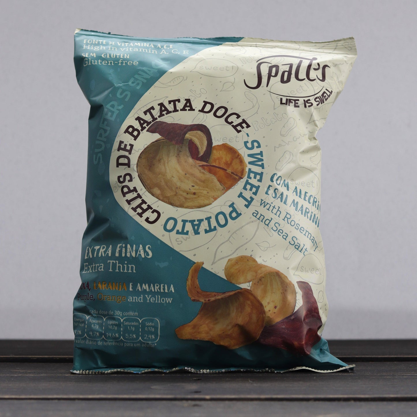 Batata Doce Frita Spalls 30gr - Casca Rija