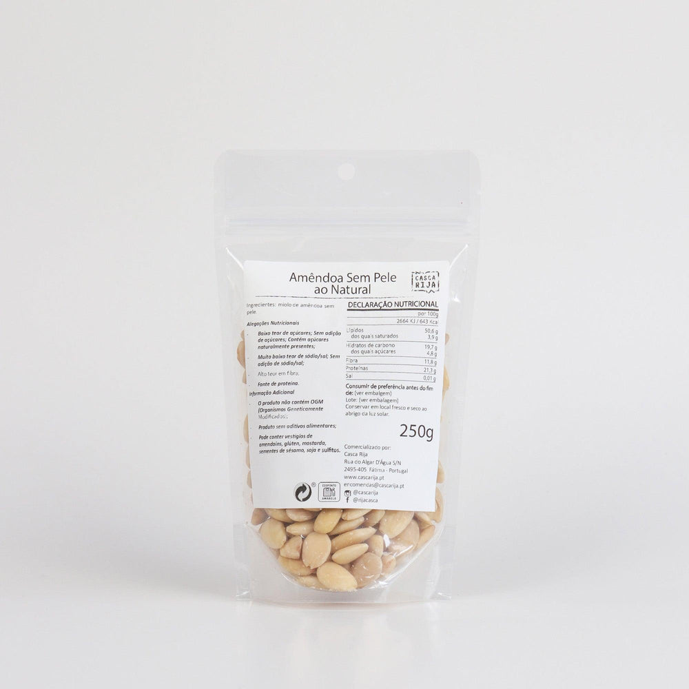 
                  
                    Amêndoa Sem Pele ao Natural 250 g
                  
                
