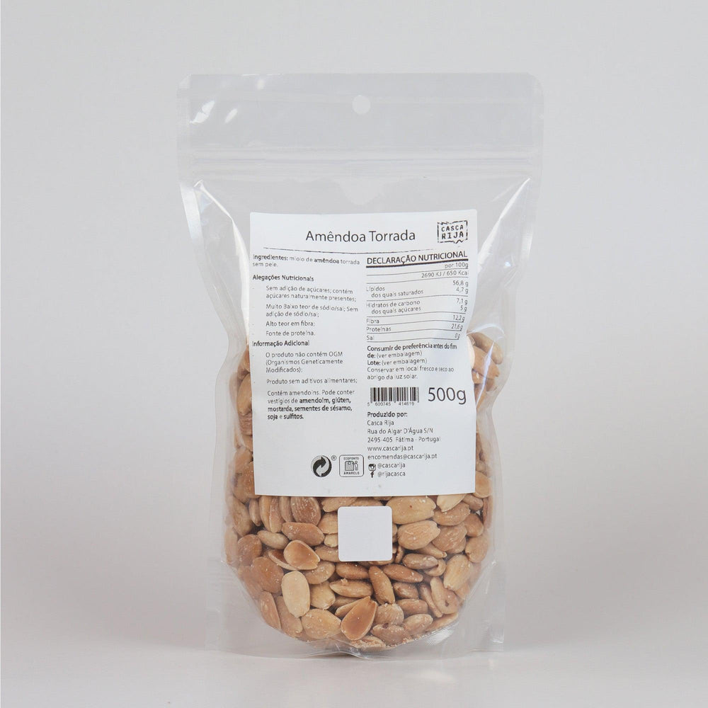 
                  
                    Amêndoa Torrada 500 g - Casca Rija
                  
                