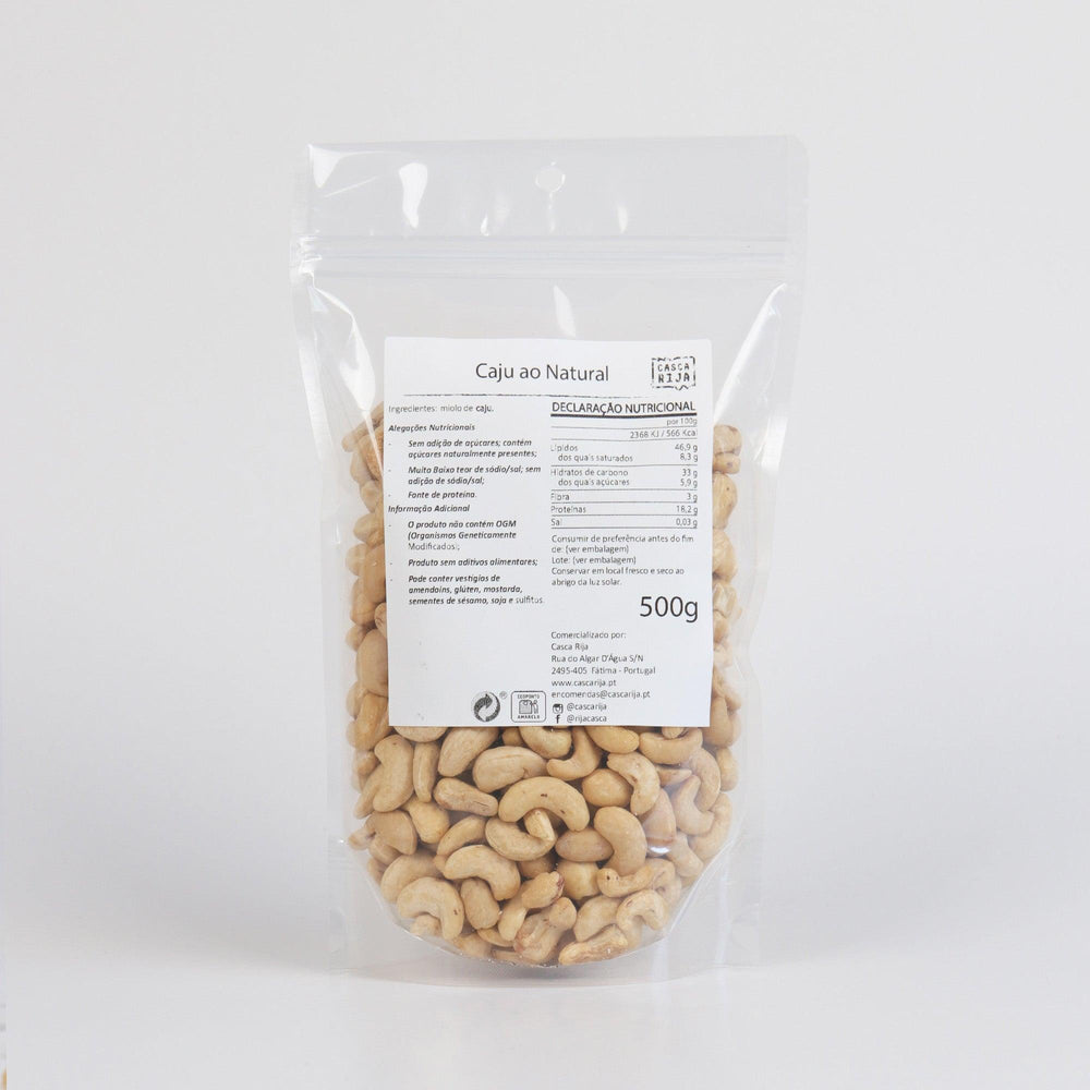 
                  
                    Caju Inteiro ao Natural 500 g
                  
                