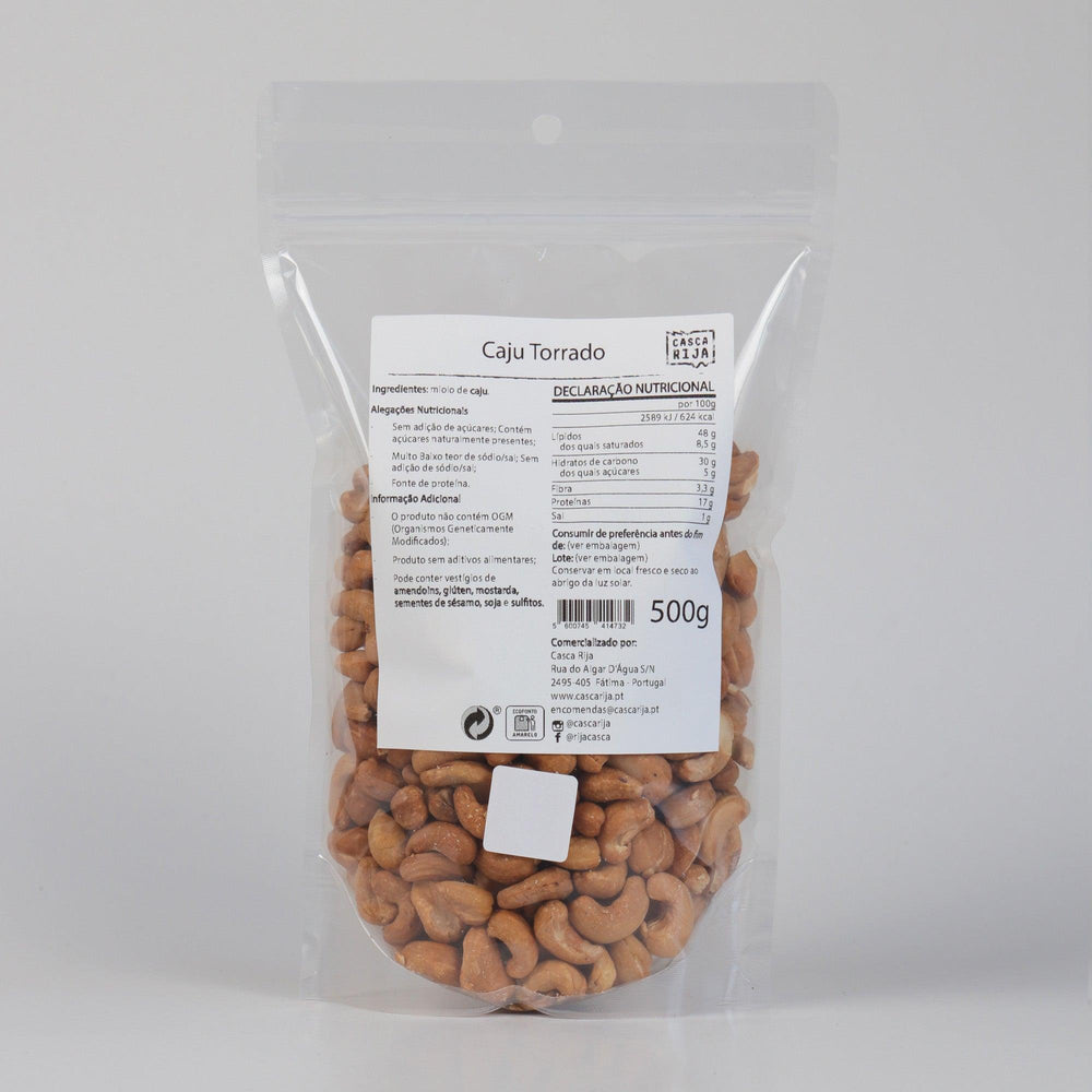 
                  
                    Caju Torrado 500 g - Casca Rija
                  
                