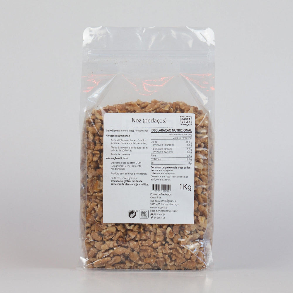 
                  
                    Noz em Pedaços 1 Kg - Casca Rija
                  
                