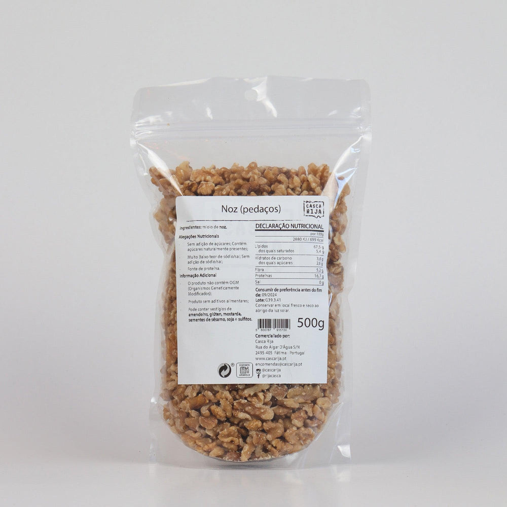 
                  
                    Noz em Pedaços 500 g - Casca Rija
                  
                