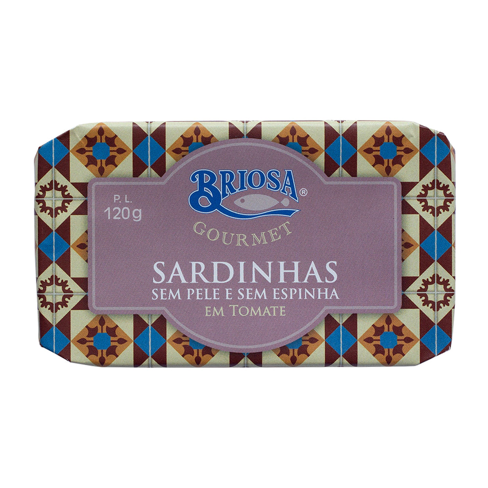 Conserva de Sardinha Sem Pele em Tomate 120g