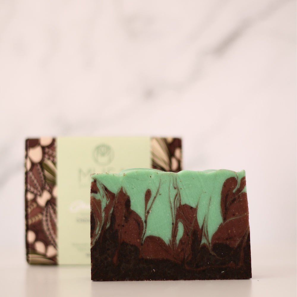 
                  
                    Sabonete 100% Natural - Choco Menta
                  
                