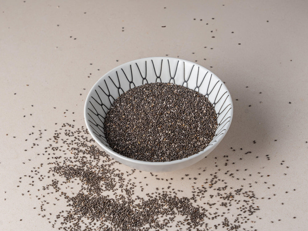 Sementes de Chia Pretas - Casca Rija