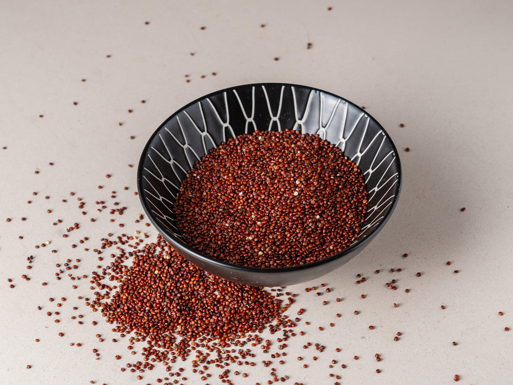 
                  
                    Sementes de Quinoa Vermelhas - Casca Rija
                  
                