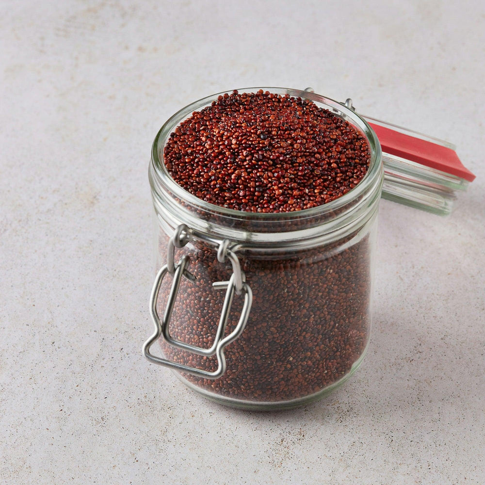 
                  
                    Sementes de Quinoa Vermelha - Casca Rija
                  
                